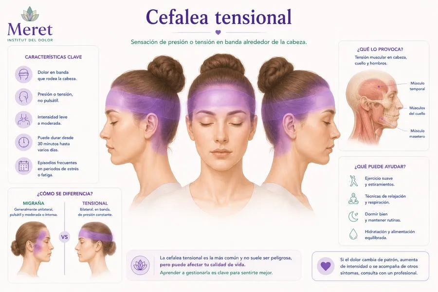 Cefalea tensional en banda